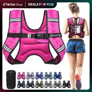 【DealsForYouDays】BAGAILWeightedVest,5lbs/8lbs/10lbs/12lbs/15lbs/20lbs/25lbs/30lbsWeightVestwithDetac