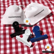 clip peaceminusone G-DRAGON BULLDOG CLIP 6cm free pouch