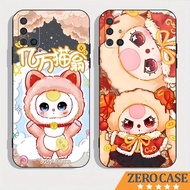 Samsung Galaxy A31, A51, A71, M51 case with square edges, camera protection printed with BABY THREE 