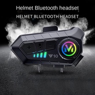 Y10 Motorcycle Helmet Bluetooth Headset Car Bluetooth Headset Super Long Battery Life Waterproof Universal Easy Install
