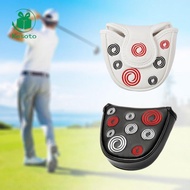 Kesoto Mallet Putter Cover Golf Club Head Cover Half Round Golfer Gift for Women Men for Golf Access