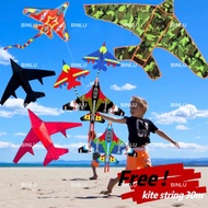 Fighter kite for kids with string kites for adults big kite for kids airplane toys saranggola kite f