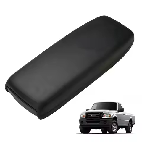 A75E-Console Lid For Ford Ranger 2004-2011 Center Console Armrest Cover Lid 3L5Z-10644A22-AAE 3L5Z-1