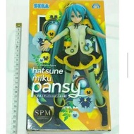 日版【初音未來 SPM pansy figure 公仔 三色堇】景品 初音 未來 PVC HATSUNE MIKU 甩蔥