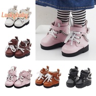 [LuckybabyS] Mini Doll Shoes Chain Shoes High-top PU Shoes For American Paola Reina Doll&1/6 BJD Bly