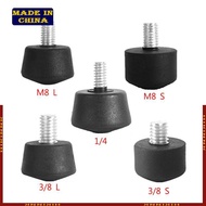 HIk Rubber Foot Pad Photography Parts for Tripods Monopod 3 8 Inches 1 4 Inches 8 Kits