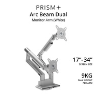 PRISM+ Arc Beam Dual | 17" - 34" VESA Monitor Arm