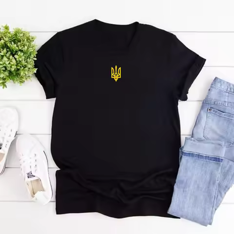 Ukrainian Tshirt Zelensky T-shirt Unisex Short Sleeve T Shirts Ukraine T-shirts Women Men Streetwear