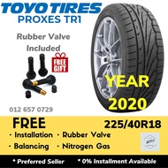 225/40R18 TOYO PROXES TR1 (Installation) New Tyre Tayar Tire Car Wheel Rim 18 WPT NIPPON Pasang Kereta