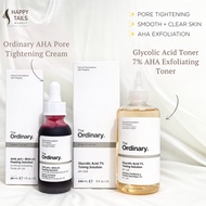 Ordinary AHA Pore Tightening Cream | 7% Glycolic Acid Toner AHA Exfoliating Toner | Exfoliating Seru