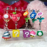 super mario 掛件 掛飾 吊飾 瑪麗奧 馬里奧 蘑菇頭 蘑菇 星星 公仔 生日禮物 送禮 裝飾 鎖匙扣 keychain