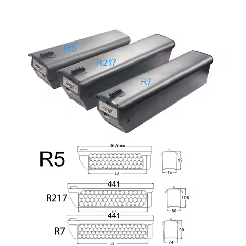 Accolmile Cola Bear Integrated Battery 48V 52V 15Ah 17.5Ah 20Ah Aostirmotor Himiway Escape E-Cargo f