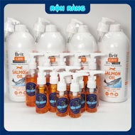 Dầu cá hồi BRIT CARE dưỡng lông tăng đề kháng chó mèo nhập Đức (30ML - 50ML -100ML)