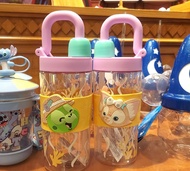 香港迪士尼樂園 Duffy and Friends Linabell 玲娜貝兒 Olumel Olu Mel 奧樂米拉 小海龜 龜龜 Bottle 水樽 水壺 水杯 膠樽 膠壺 膠杯 全新正版 Dis