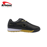 Kronos Men Bomber 5 Turf Futsal Shoe (Black/Gold)