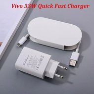 Vivo X60 Pro V23 5G V21e 33W Charger Flash Charger Fast Charge With Type-C USB Cable For Y33s V23 V2