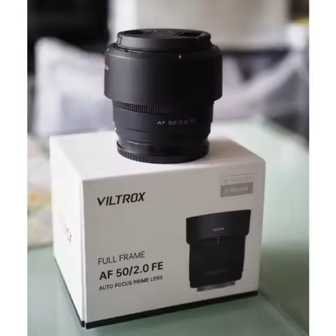 Viltrox AF 50mm F2.0 Air Nikon Z Sony E-mount（FE） Full Frame Mirrorless Camera with Large Aperture f