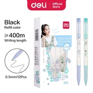 Deli Pen Gel Pen Black A538 OuYang Nana Series (0.5mm) [Per Pen]