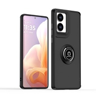 For Motorola Moto G85 G75 G55 G35 G15 G05 Armor Shockproof Case Ring Stand Protection Back Cover