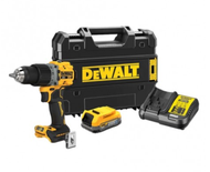 DEWALT DCD806 สว่านกระแทกไร้สาย 13mm 20v C1xB1x3.5ah รุ่น DCD806S1T-B1 (ครบชุด+กล่อง TSTAK)*|ชุด3| T