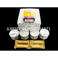 HONDA CIVIC D15B P2J 1.5 ART JAPAN 76MM HIGH COMPRESSION PISTON KIT SET