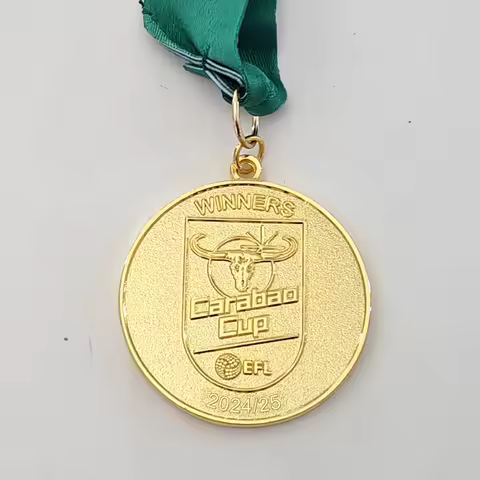 The 2025 Newcastle United Winners Medal The 2025 EFL Cup The Carabao Cup Winners Medal The Metal Med
