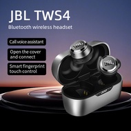 JBL TWS Wireless Earphone Bluetooth Stereo In-Ear Headphones for IOS Android Smart Touch Earbuds with Mic Music Earpieces Sports Waterproof Noise Canceling Wireless Headset