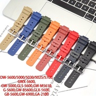 16mm Sports Wristband For Square DW5600GW-M5610GW-B5600GA2100GW6900GB5600GLX5600GLS5600GW5000DW5000 