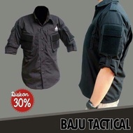 (Hitam)kemeja tactical 511/kemeja pria/baju tactical / kemeja lapangan