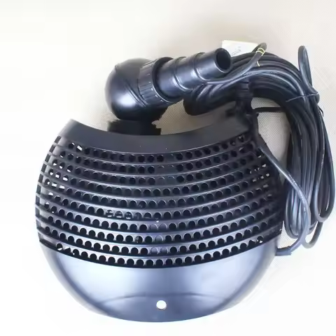 Courtyard kio fish pond circulating submersible pump pond circulating pumping filtration freshwater 
