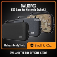 Skull & Co Nintendo Switch 2 EDC Carrying Storage Protective Case Savage Raven by Skull & Co