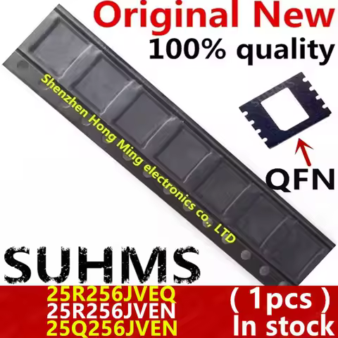 (1piece)100% New W25R256JVEIQ 25R256JVEQ W25R256JVEIN 25R256JVEN W25Q256JVEIN 25Q256JVEN W25R256JVEQ