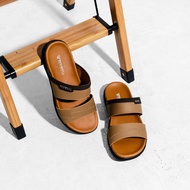REDWELL  [[ COD Sandal Kulit Pria ]]  Sandal Pria Kulit / Sandal Kulit Sapi Model Selop / Sandal Pri