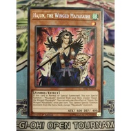 Original Yugioh Card - Hajun, the Winged Mayakashi - HISU-EN029 - Secret Rare 1st Edition