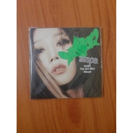 [ SEALED ALBUM ] AESPA MY WORLD POSTER GISELLE VERS.