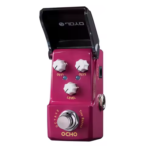 JOYO JF-330 OCHO Octave Pedal Enhance Guitar Tone with OCT1/OCT2 Knobs True Bypass Octave Effects fr