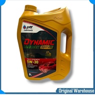 PTT DYNAMIC COMMONRAIL SYNTHETIC SAE 5W-30 ปตท น้ำมันเครื่องดีเซล สังเคราะห์แท้ ปริมาณ 1L./6L./7L./8