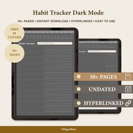 GoodNotes / Notability / Habit Tracker Planner  / PDF Digital Planner
