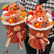 🔥现货🔥Creative Capybara Doll Bouquet Capybara Bouquet Gift Capybara Bouquet Gift Capybara Bouquet Capy