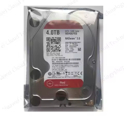 Original VVD40EFRX 4TB Red NAS Hard Disk Drive 3.5" 4TB Internal Hard Drive 5400RPM SATA 6Gb/s 64MB 