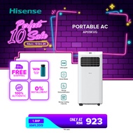 [FREE Shipping] Hisense Portable Air Conditioner 便携式空调 (1.0HP / R32) - AP09KVG