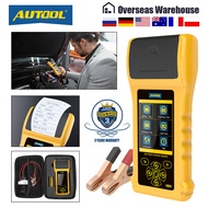 AUTOOL BT760 Car Battery Tester with Printer 6- 32V BT360 12V Battery Test &amp; Cranking Test &amp; Charging Test &amp; Max Load Test