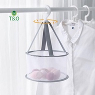 T&O Drying Ra Basket Beauty Egg Drying Net Bag Hangable Makeup Brush Storage Ra Storage Organizer