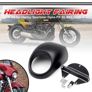 Motorcycle Accessories Harley XL 883 1200 48 Modified Fairing Lamp Holder Cover Fairing Shell
