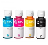 HP GT53 / GT52 Original Ink Bottle (Black/Cyan/Magenta/Yellow) | Compatible with HP Smart Tank Print