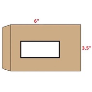ENVELOPE 4.5 x 9.5  BROWN