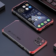 เคสบางพิเศษสำหรับ iPhone 13 / iPhone 13 Mini/IPhone13 Pro Max เคสโทรศัพท์มือถืออลูมิเนียมโลหะ (สีดำและสีเงิน)