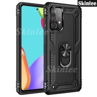 For Samsung Galaxy A33 A53 A73 Phone Case Shockproof Armor with Magnet Car Navigation Holder Cover R