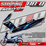 YAMAHA NOUVO MX STRIPING STICKER - YAMAHA NOUVO MX STRIPING RACING MOTIF 02