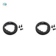 [dempsey_ted.]2X Steel Metal 46T Spur Gear 6447X for  1/5  1/7 XO-1 1/10 E- 2.0 VXL New  RC Car Upgr